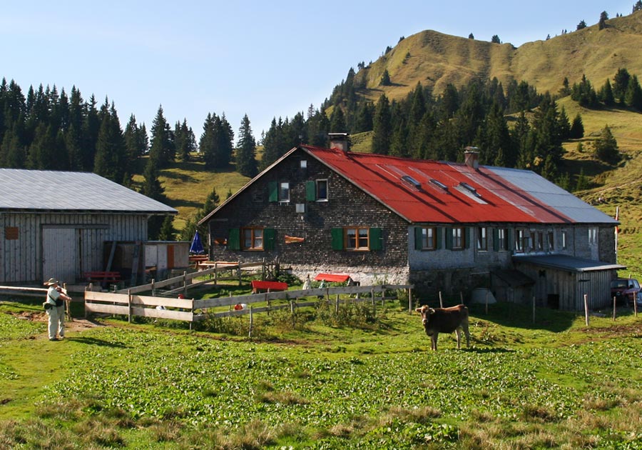 Urige Berghütten im Allgäu